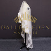 Dallies-Eden-Mariages  Voile de Mariée Voile de Mariage Double